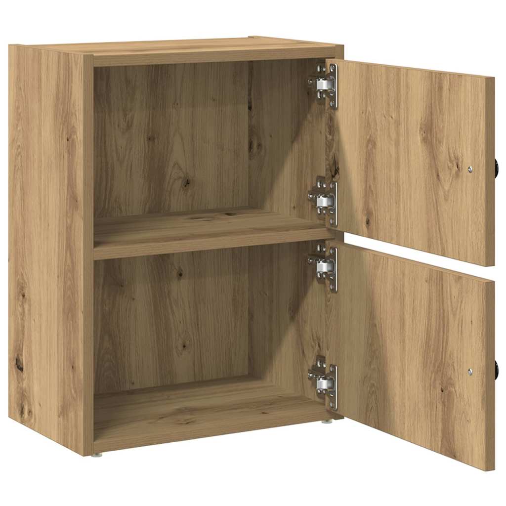 Regal za knjige boja hrasta 40x24x52 cm konstruirano drvo