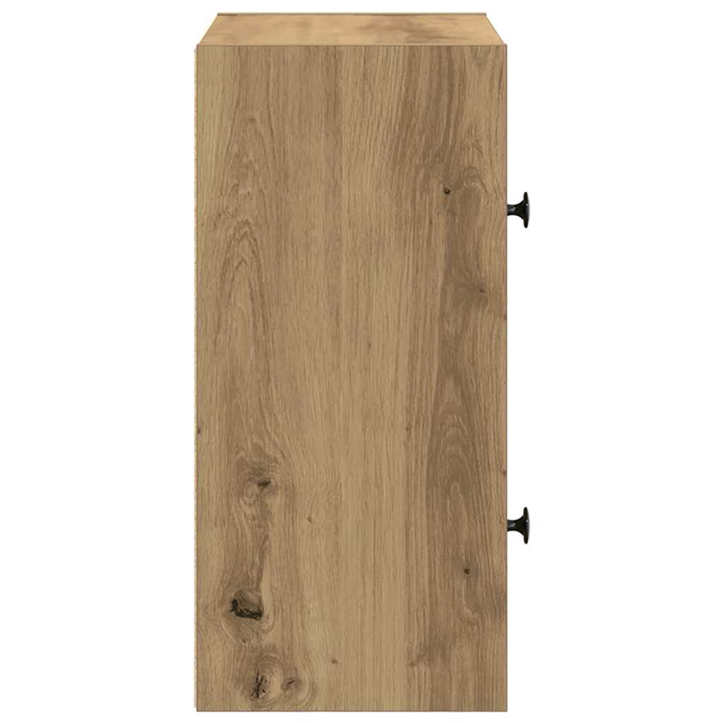 Regal za knjige boja hrasta 40x24x52 cm konstruirano drvo