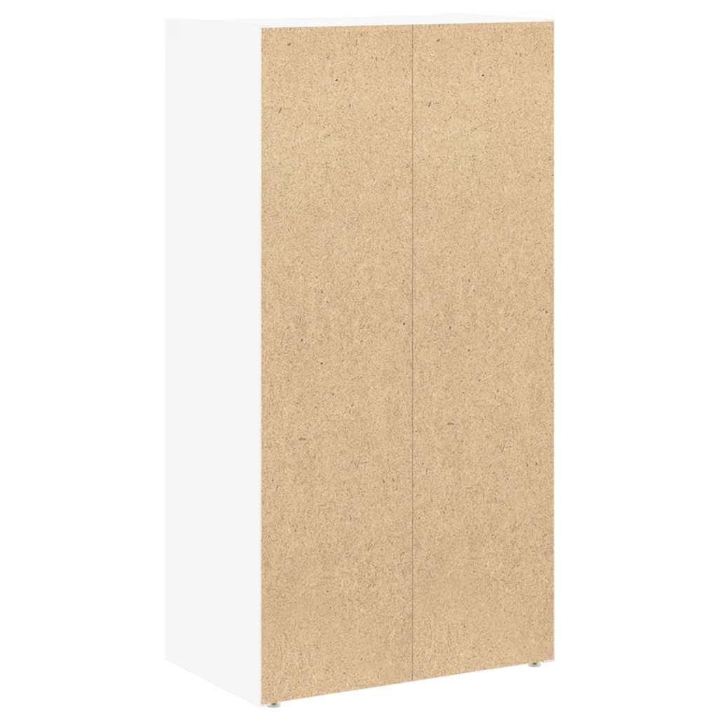 Regal za knjige bijeli 40x24x77 cm konstruirano drvo