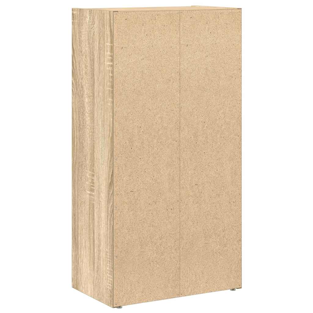 Regal za knjige boja hrasta 40x24x77 cm od konstruiranog drva