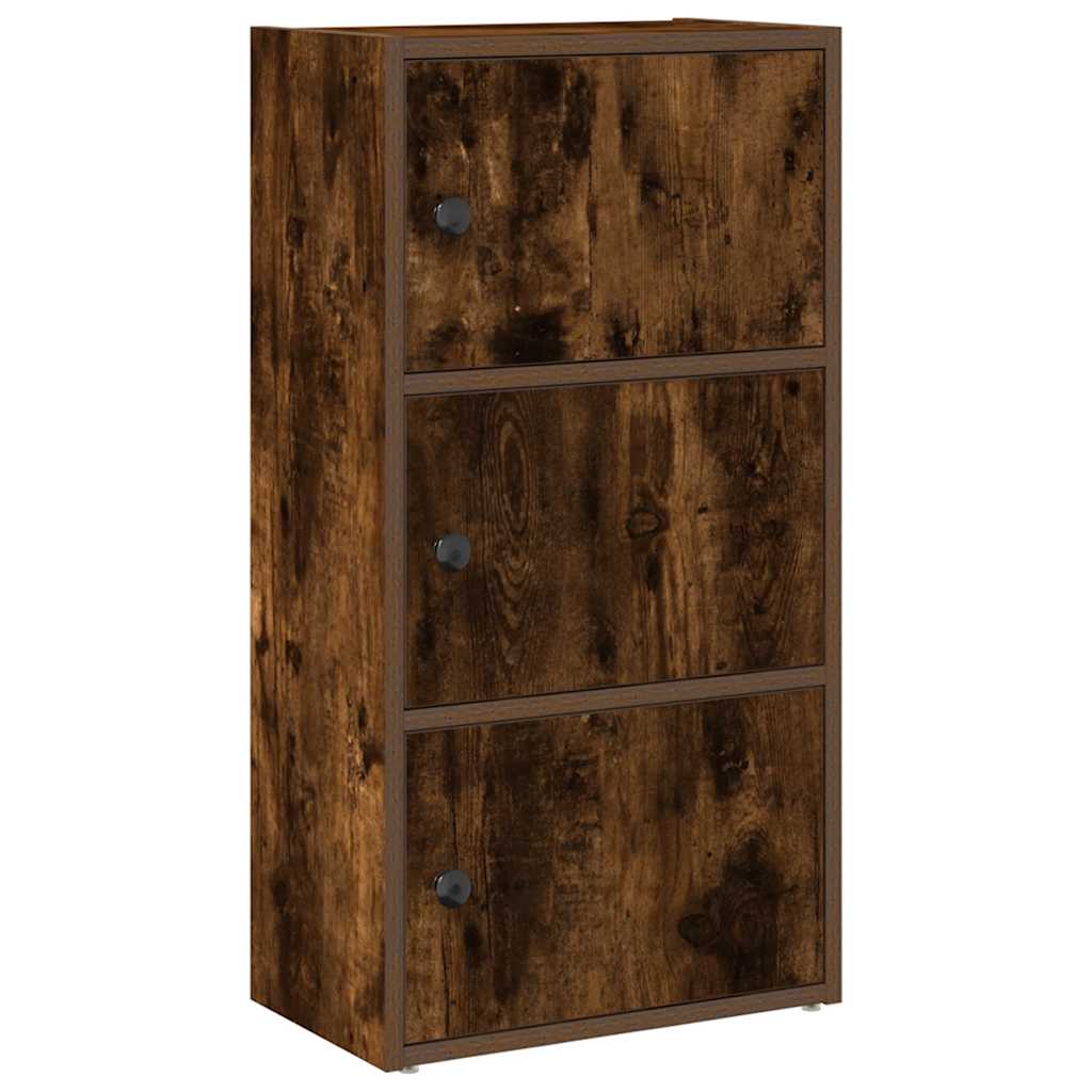 Regal za knjige boja hrasta 40x24x77 cm od konstruiranog drva