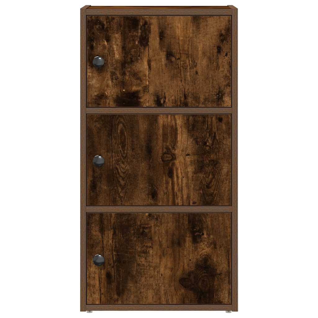 Regal za knjige boja hrasta 40x24x77 cm od konstruiranog drva