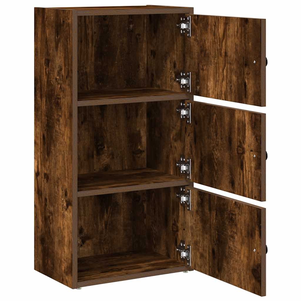 Regal za knjige boja hrasta 40x24x77 cm od konstruiranog drva