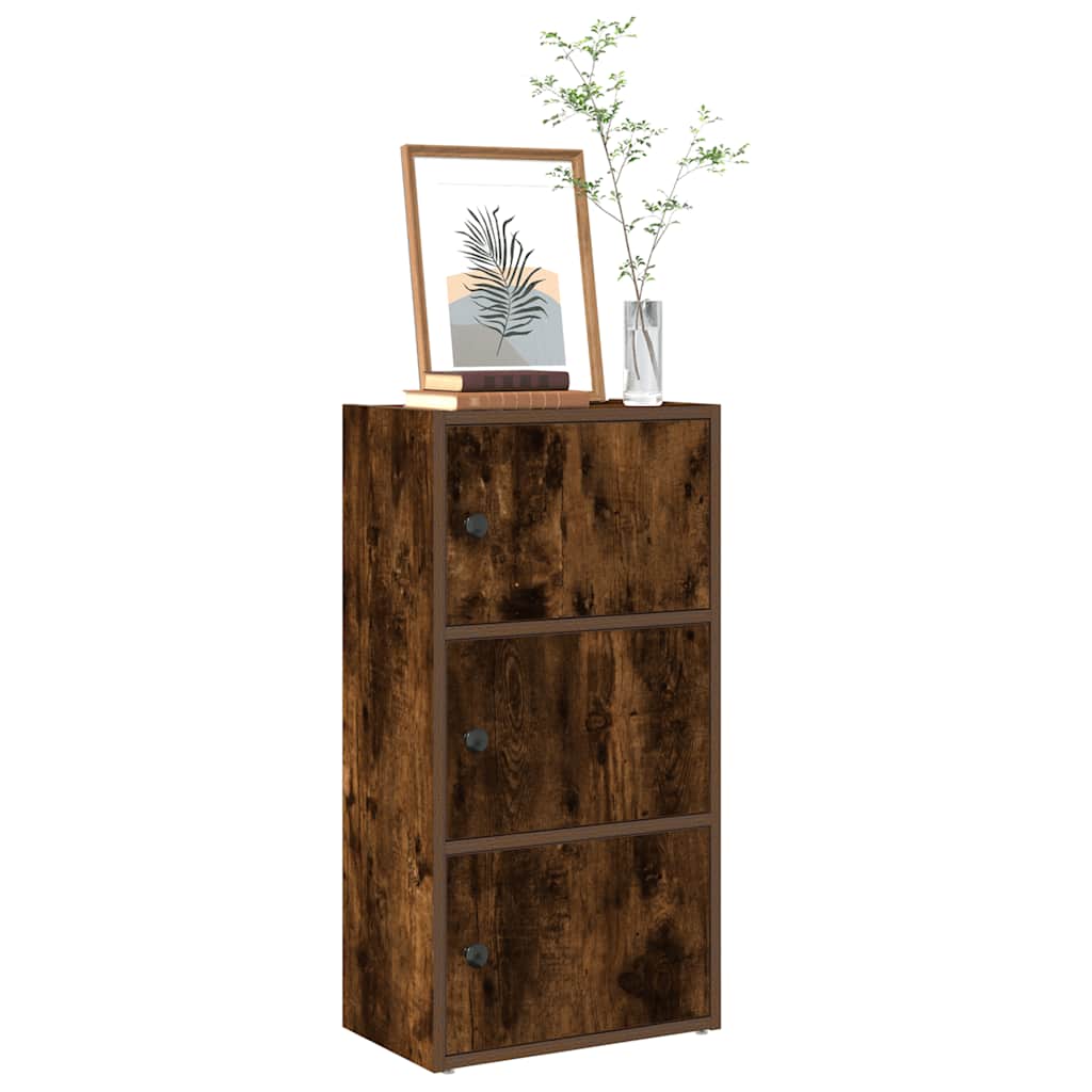 Regal za knjige boja hrasta 40x24x77 cm od konstruiranog drva