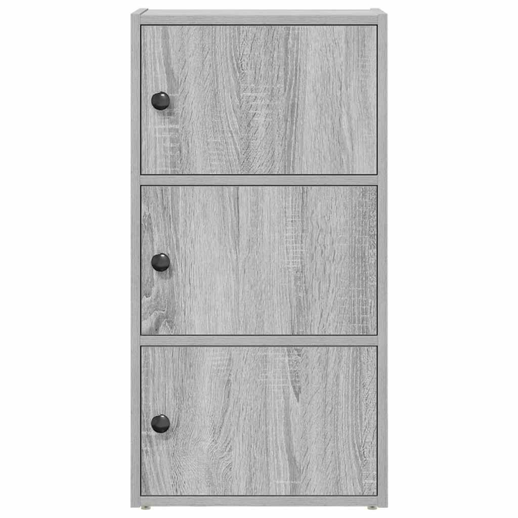Regal za knjige boja hrasta 40x24x77 cm konstruirano drvo