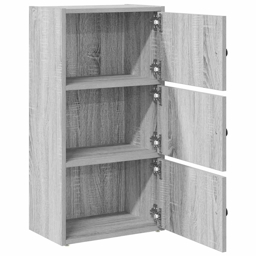 Regal za knjige boja hrasta 40x24x77 cm konstruirano drvo
