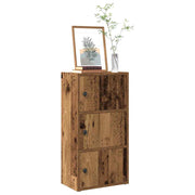 Regal za knjige boja starog drva 40x24x77 cm konstruirano drvo