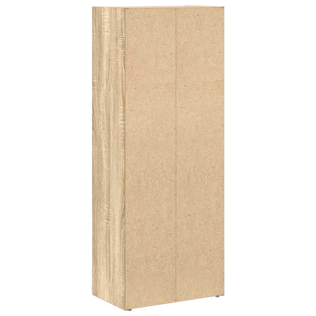 Regal za knjige boja hrasta 40x24x102 cm od konstruiranog drva