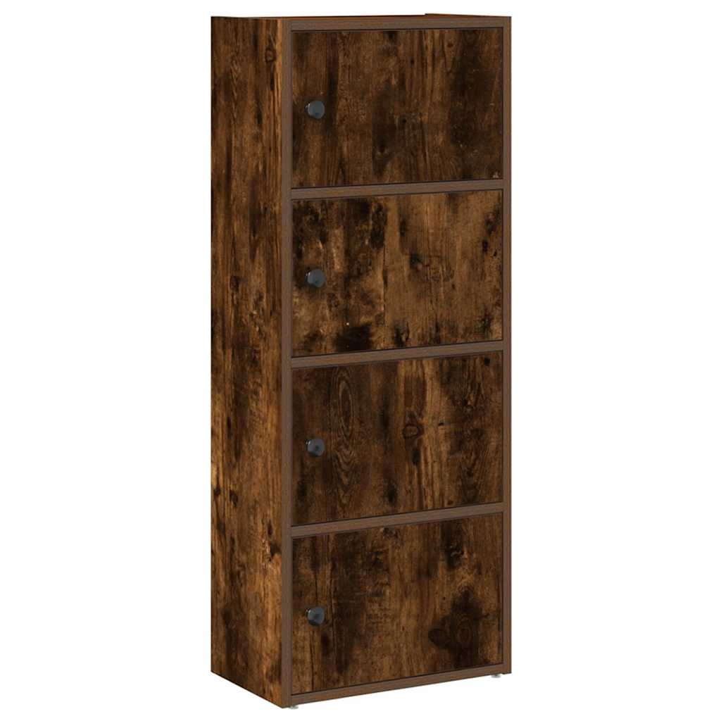 Regal za knjige boja hrasta 40x24x102 cm od konstruiranog drva