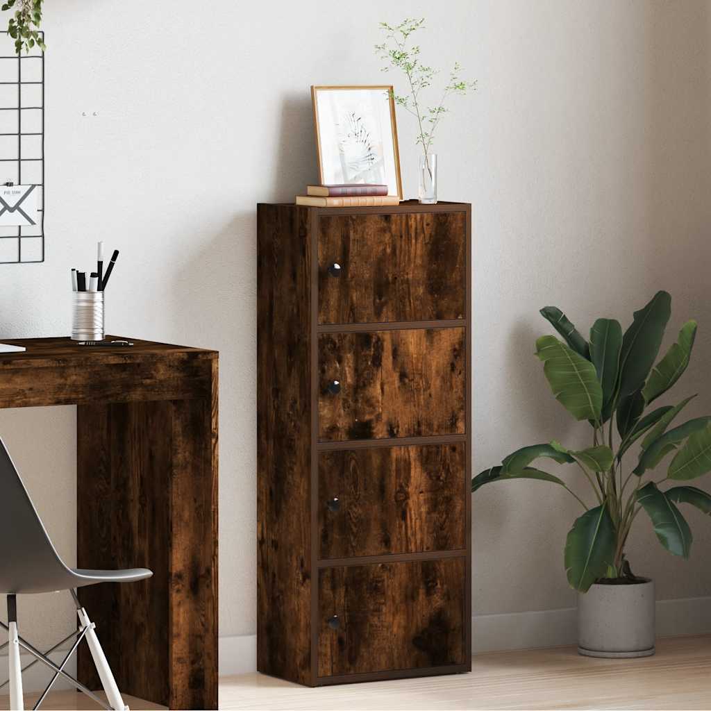 Regal za knjige boja hrasta 40x24x102 cm od konstruiranog drva