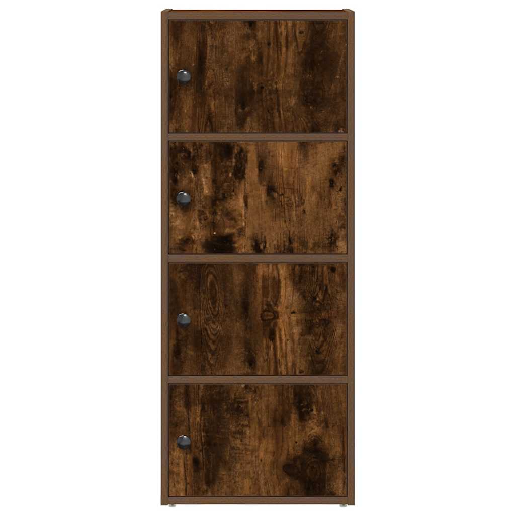 Regal za knjige boja hrasta 40x24x102 cm od konstruiranog drva
