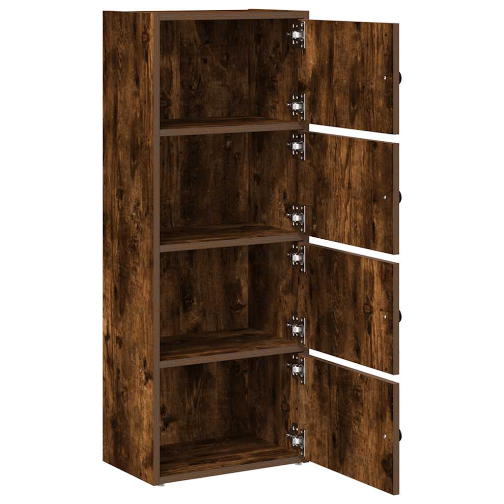 Regal za knjige boja hrasta 40x24x102 cm od konstruiranog drva