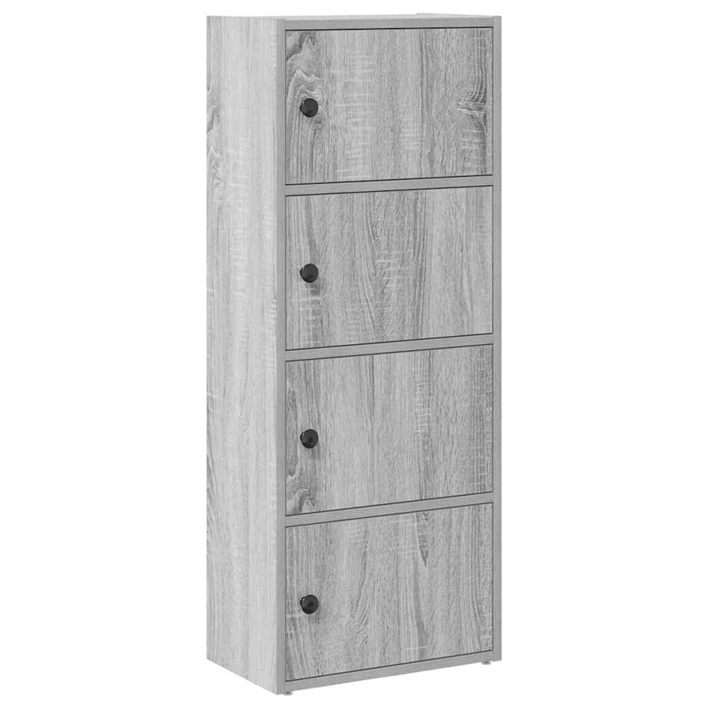 Regal za knjige boja hrasta 40x24x102 cm konstruirano drvo