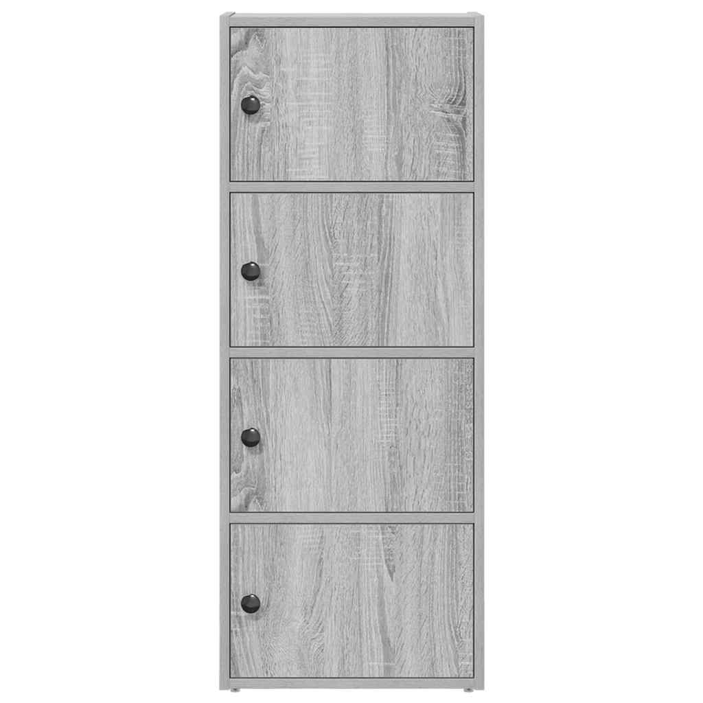 Regal za knjige boja hrasta 40x24x102 cm konstruirano drvo