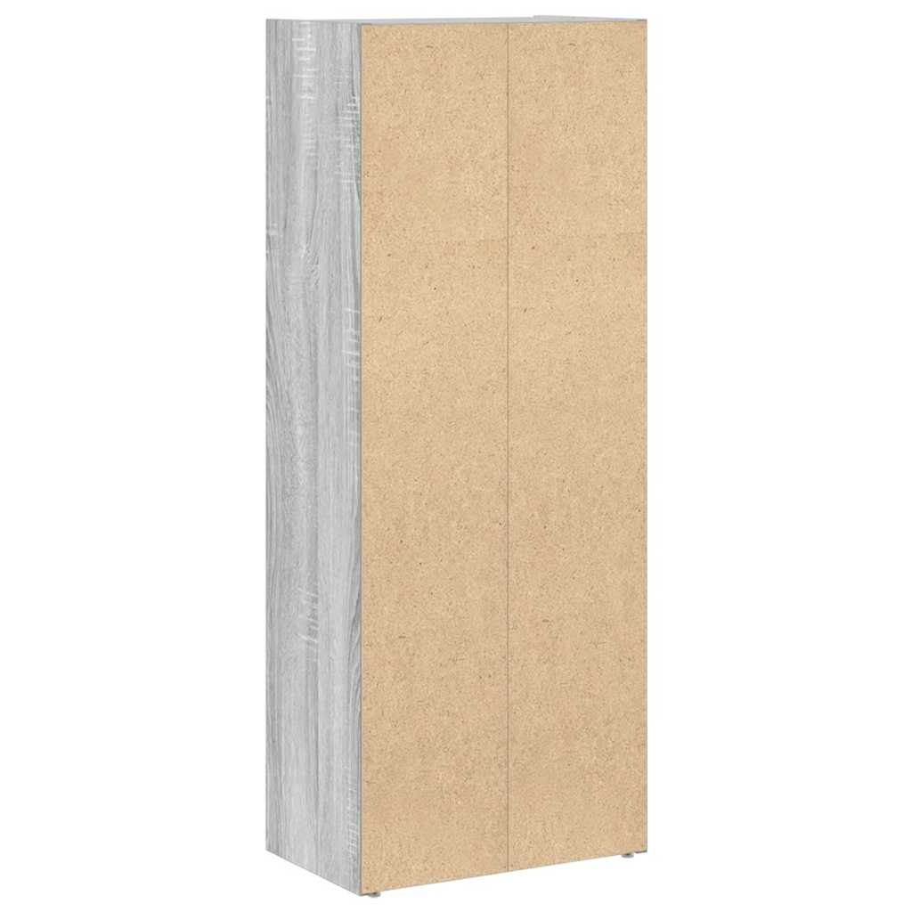 Regal za knjige boja hrasta 40x24x102 cm konstruirano drvo