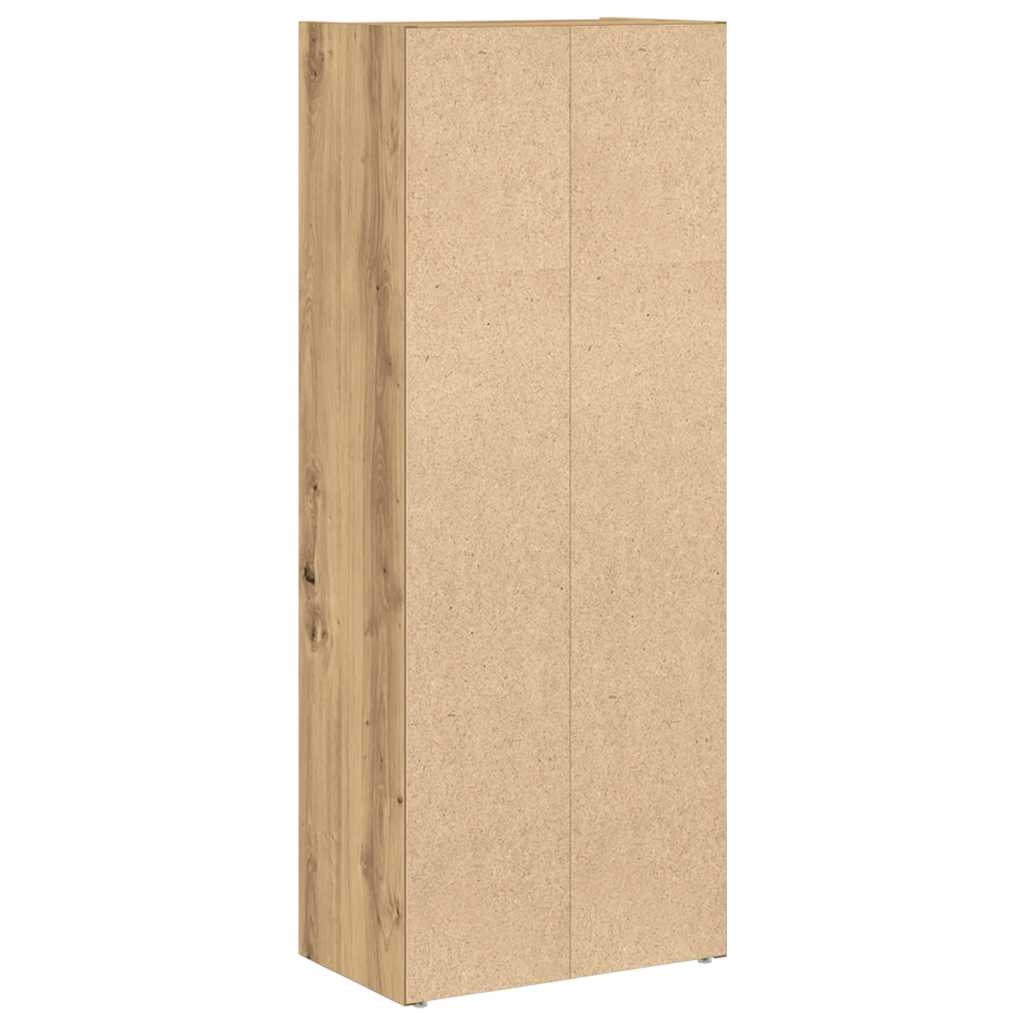Regal za knjige boja hrasta 40x24x102 cm konstruirano drvo
