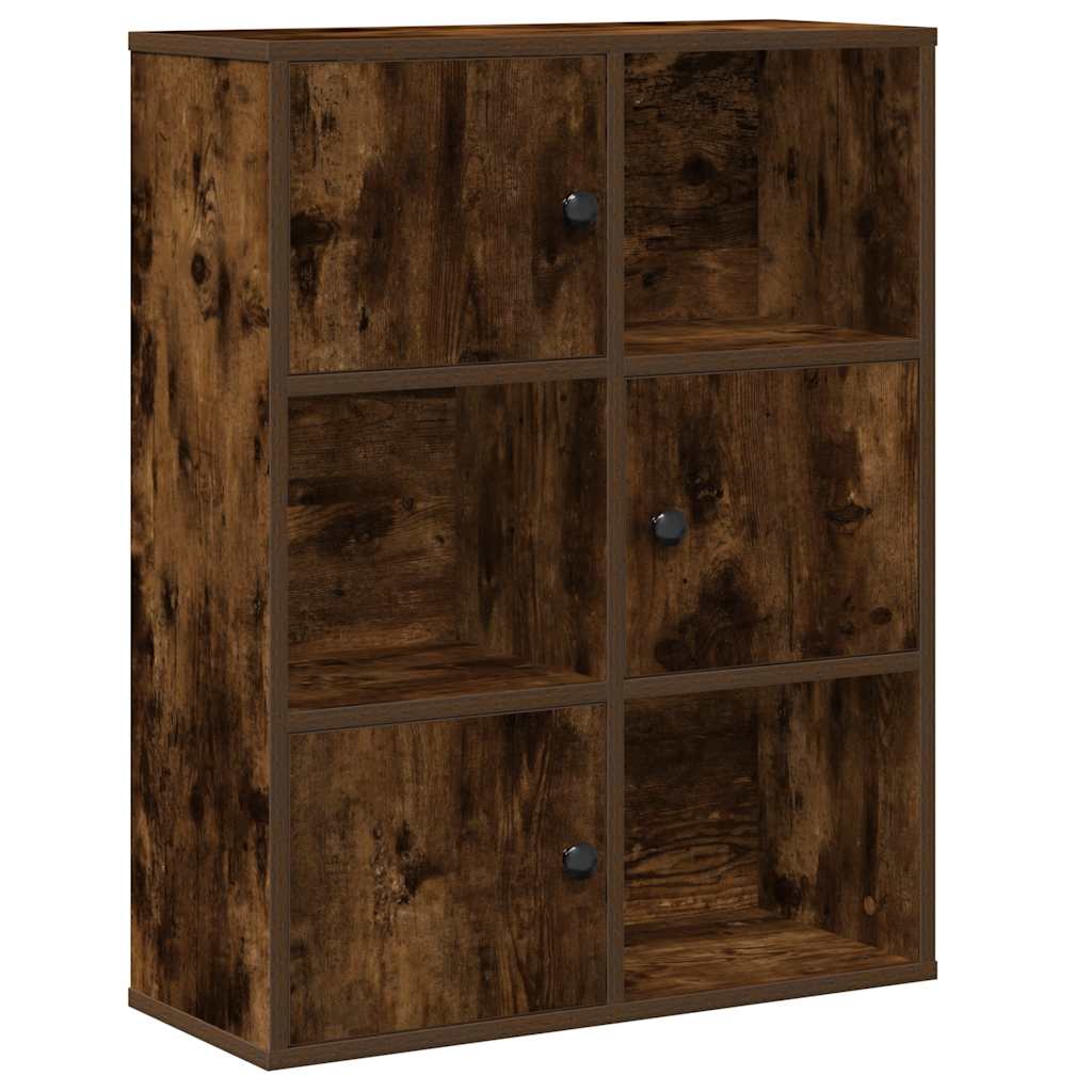 Regal za knjige boja hrasta 60x24x76,5 cm od konstruiranog drva