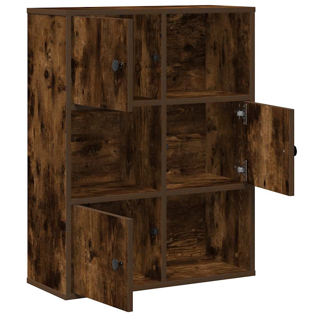 Regal za knjige boja hrasta 60x24x76,5 cm od konstruiranog drva