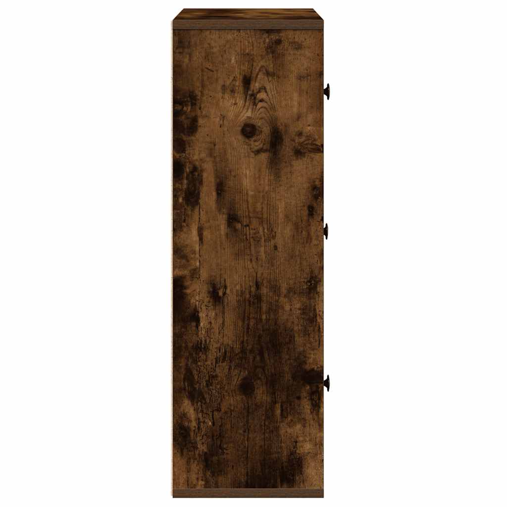 Regal za knjige boja hrasta 60x24x76,5 cm od konstruiranog drva