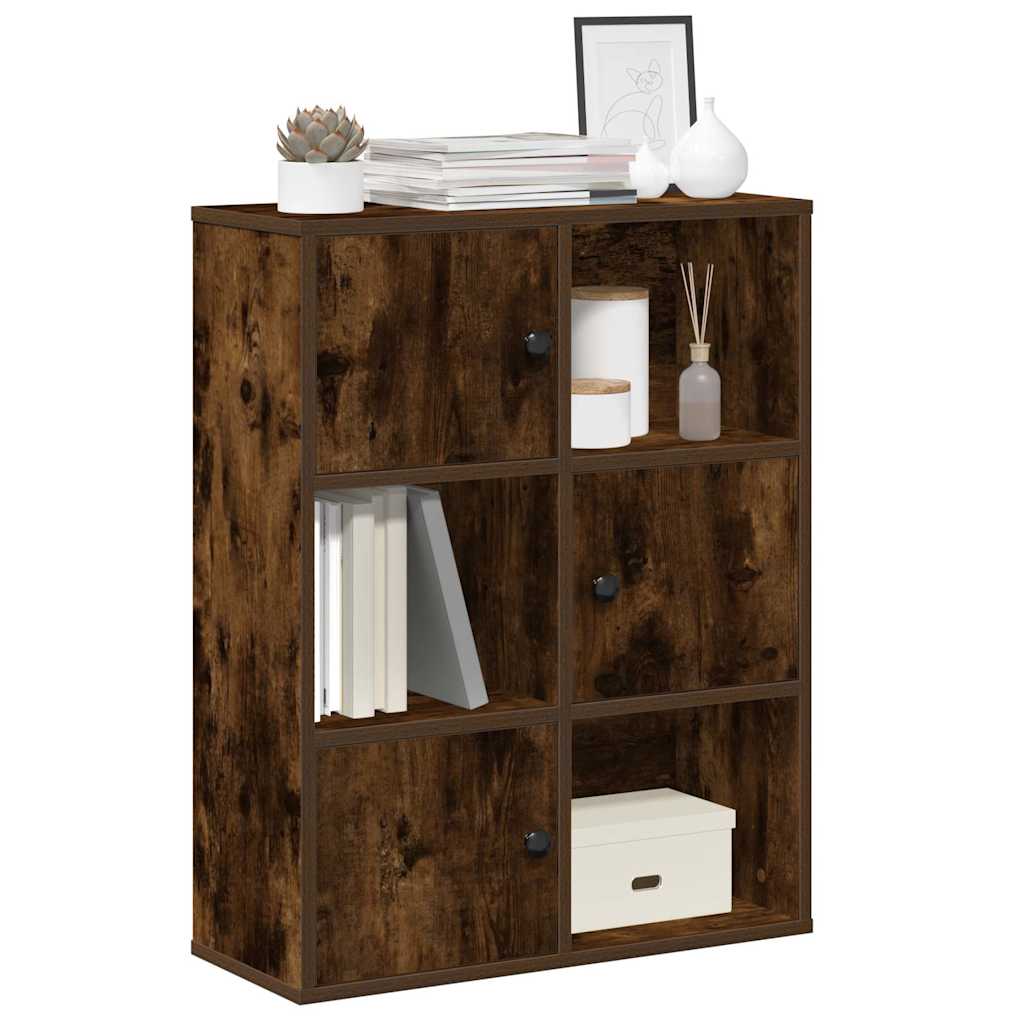 Regal za knjige boja hrasta 60x24x76,5 cm od konstruiranog drva