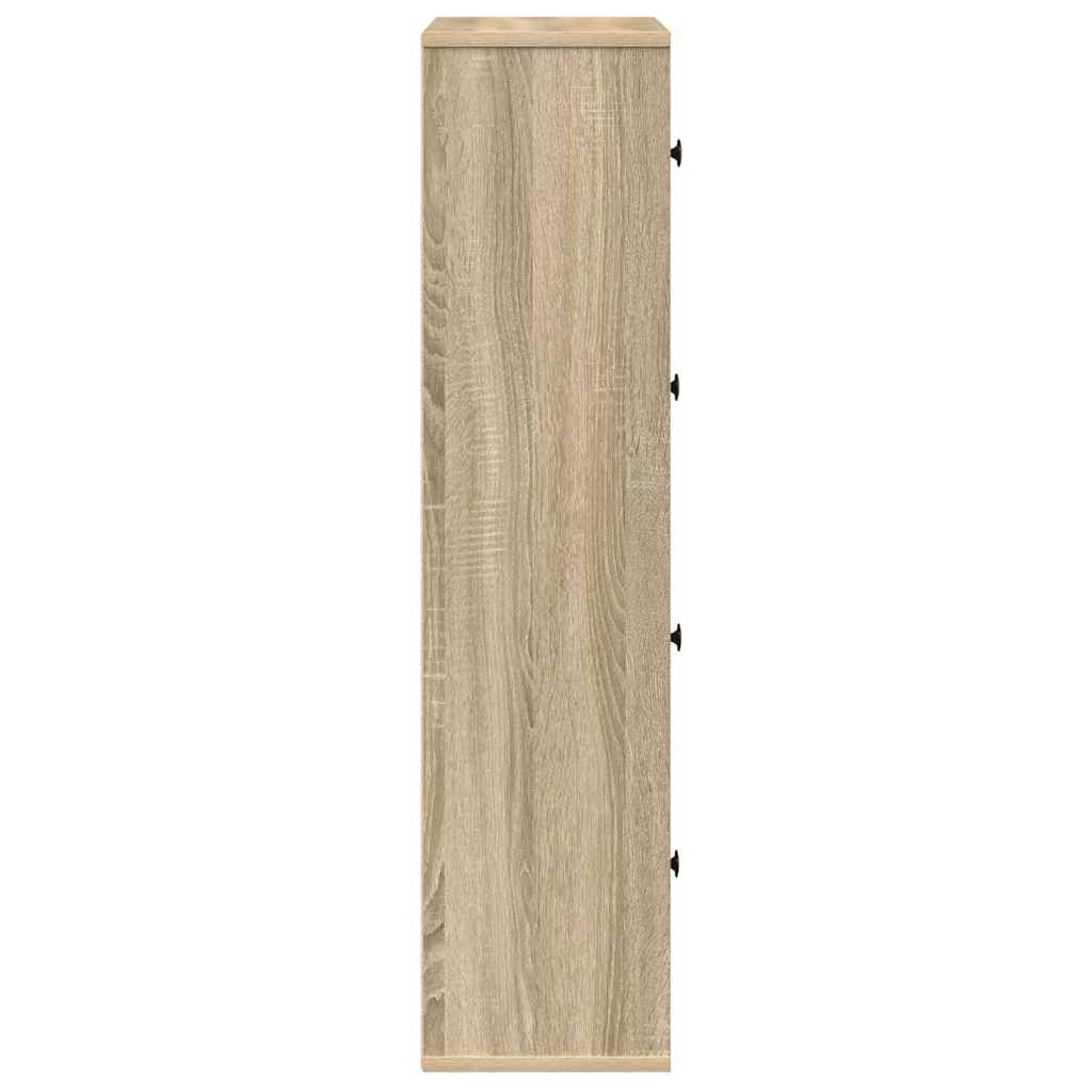 Regal za knjige boja hrasta 60x24x101,5cm od konstruiranog drva