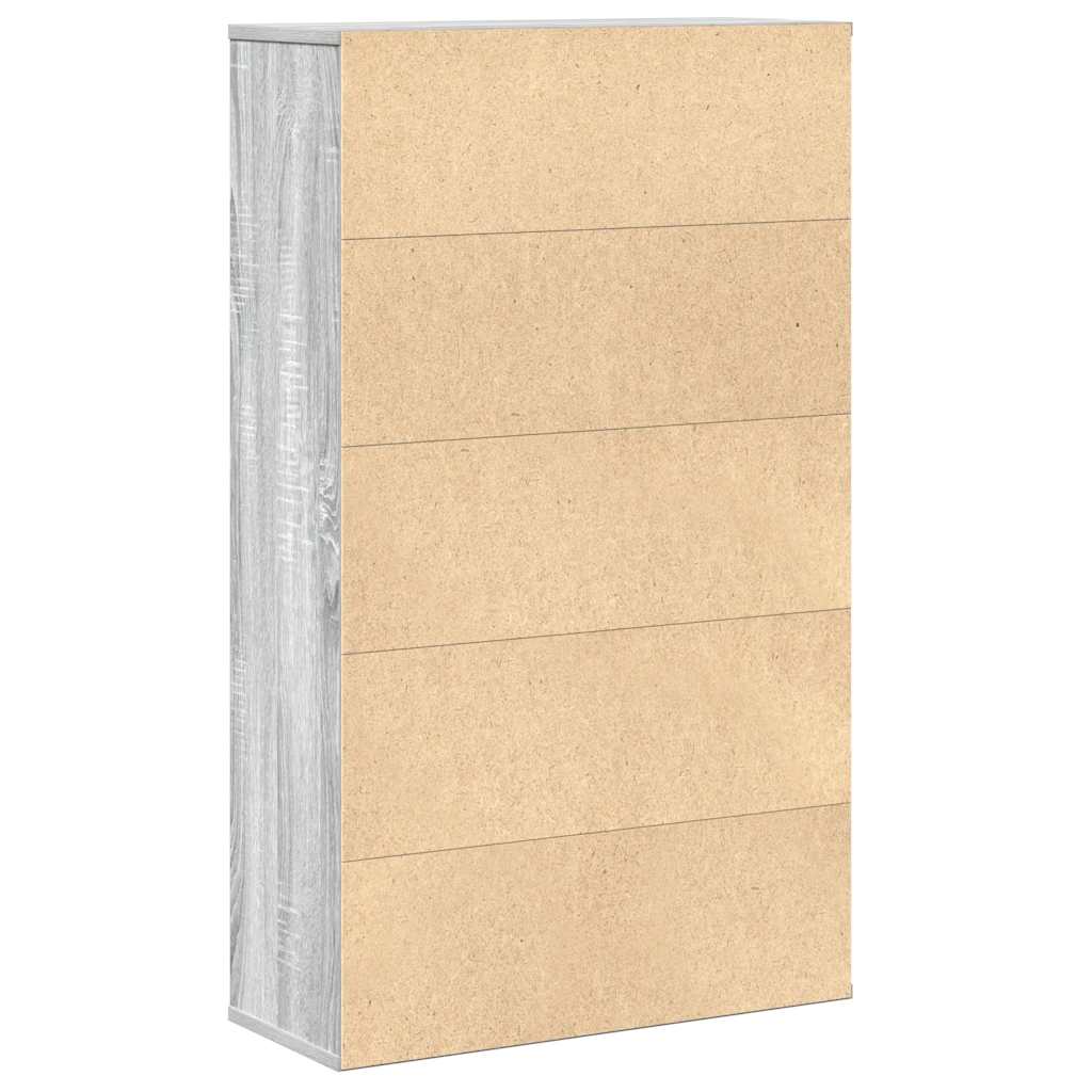 Regal za knjige boja hrasta 60x24x101,5 cm konstruirano drvo