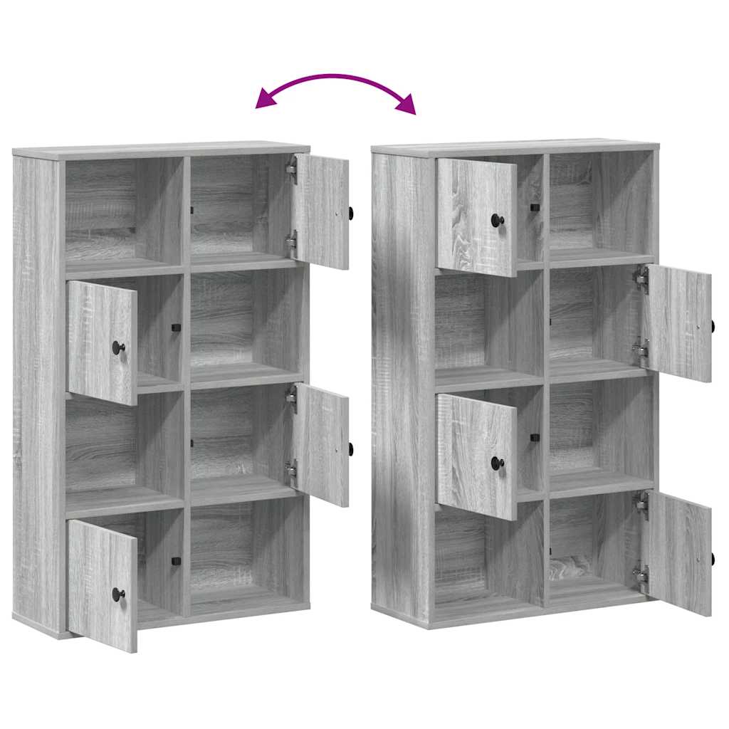Regal za knjige boja hrasta 60x24x101,5 cm konstruirano drvo