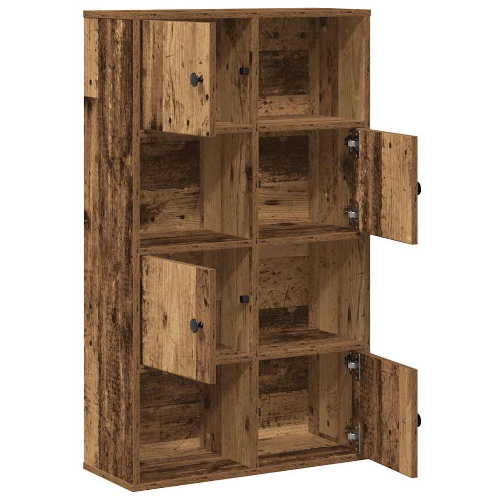 Regal za knjige boja starog drva 60x24x101,5 cm drveni