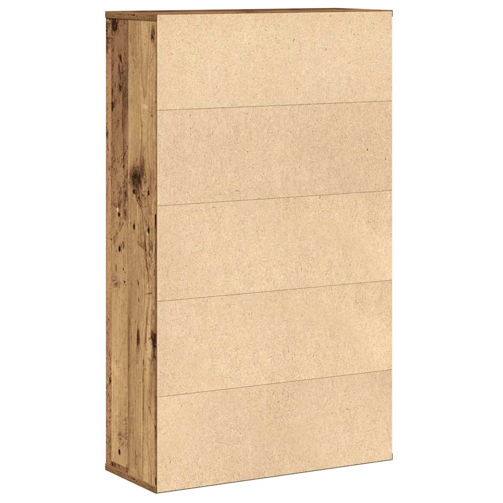 Regal za knjige boja starog drva 60x24x101,5 cm drveni