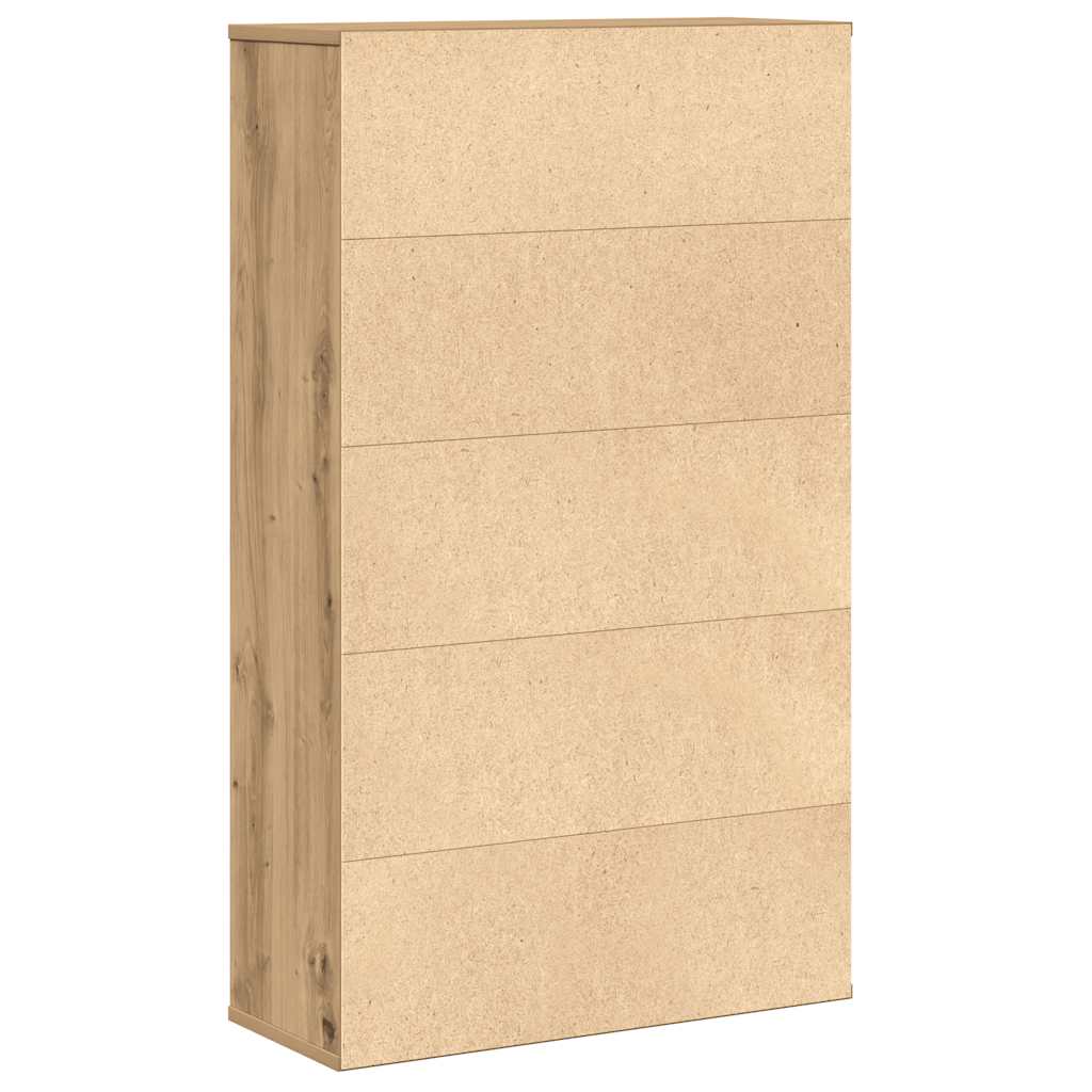 Regal za knjige boja hrasta 60x24x101,5 cm konstruirano drvo