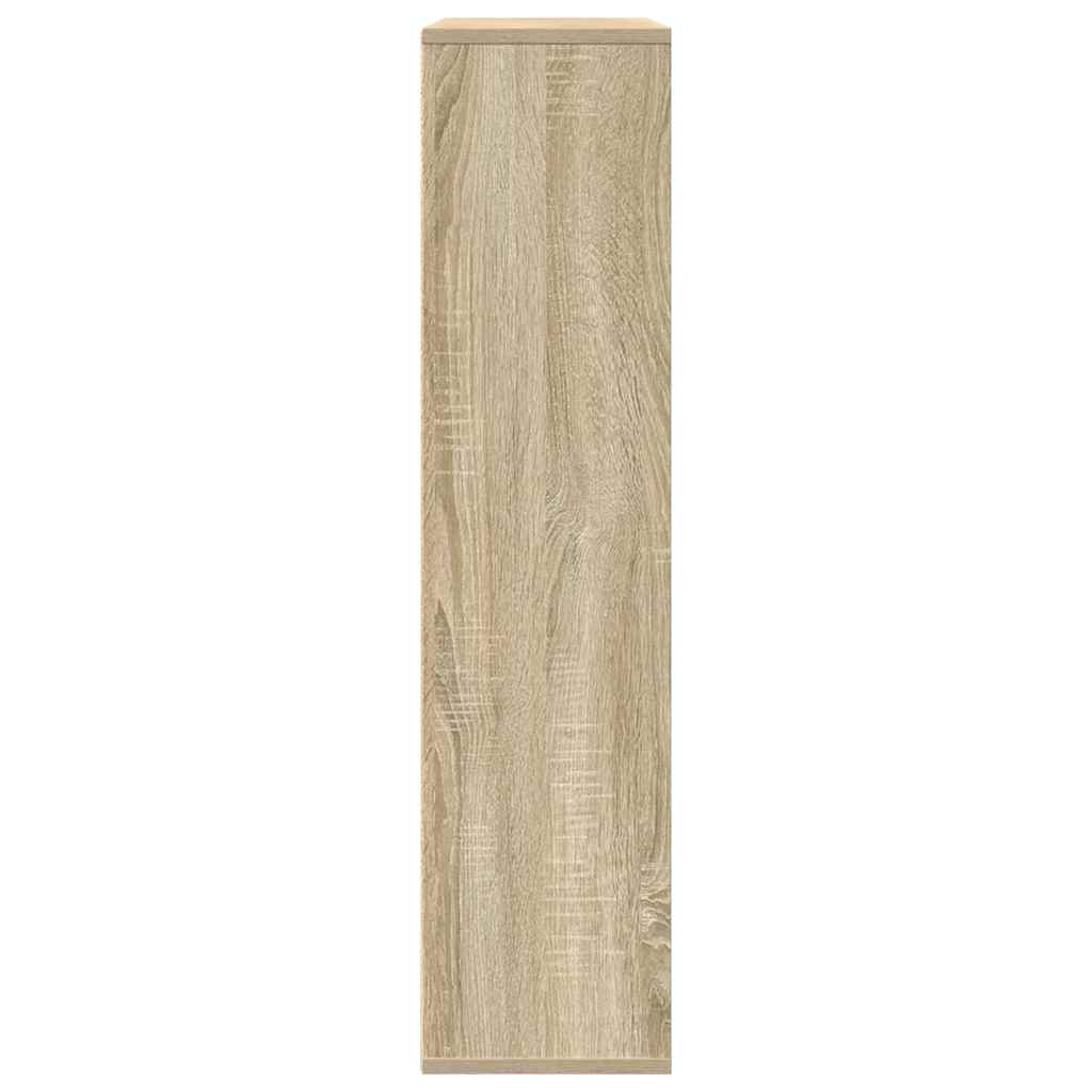 Regal za knjige boja hrasta 89x24x101,5cm od konstruiranog drva