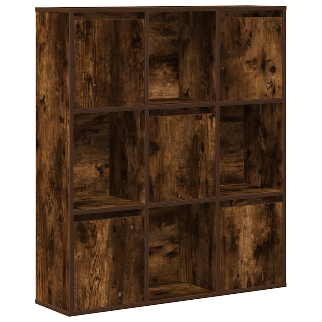 Regal za knjige boja hrasta 89x24x101,5 cm konstruirano drvo
