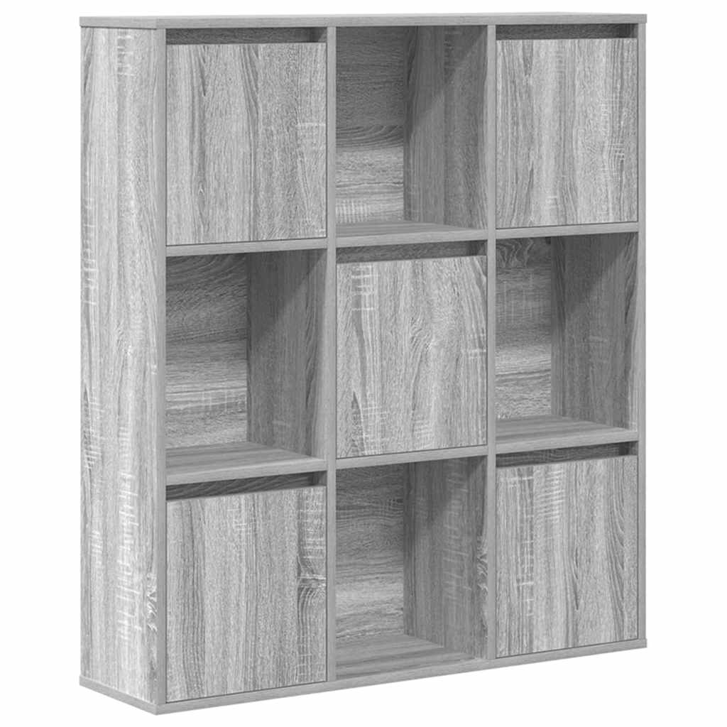 Regal za knjige boja hrasta 89x24x101,5 cm konstruirano drvo