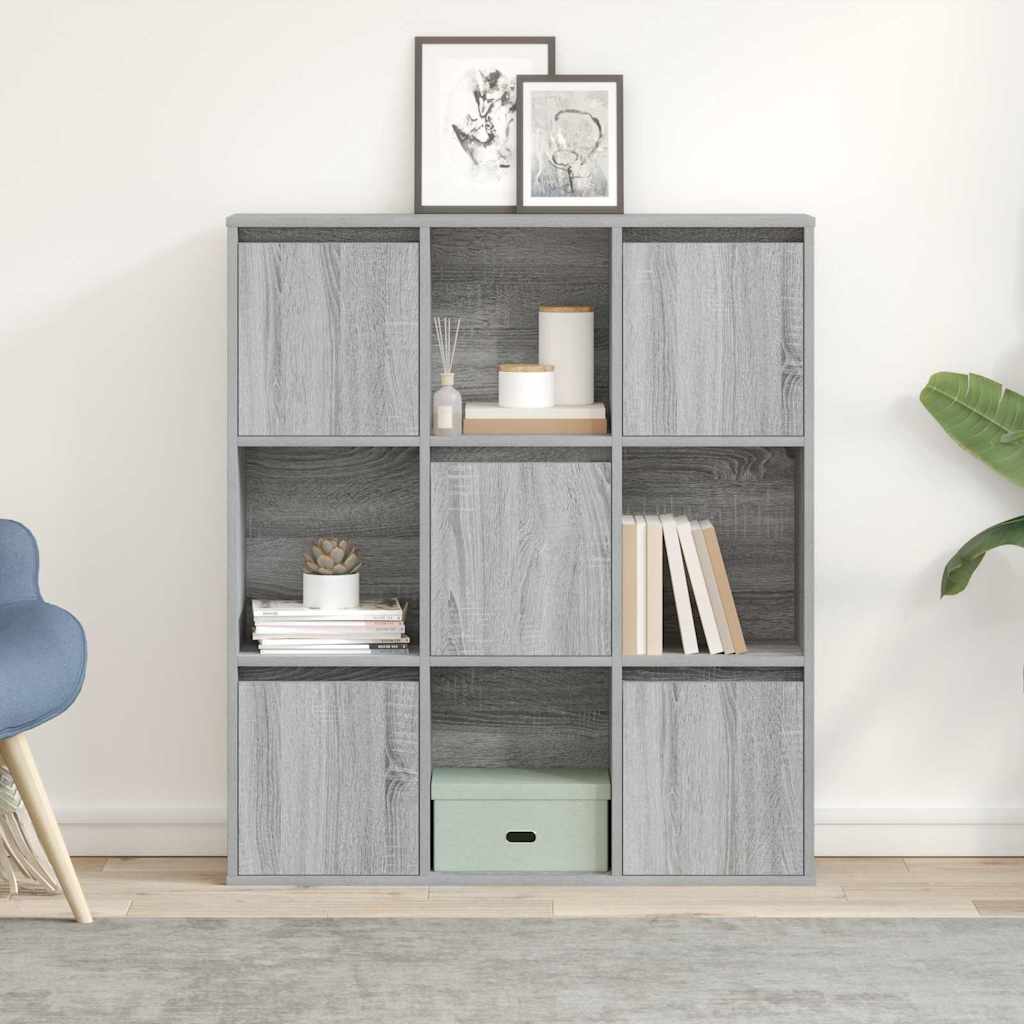 Regal za knjige boja hrasta 89x24x101,5 cm konstruirano drvo