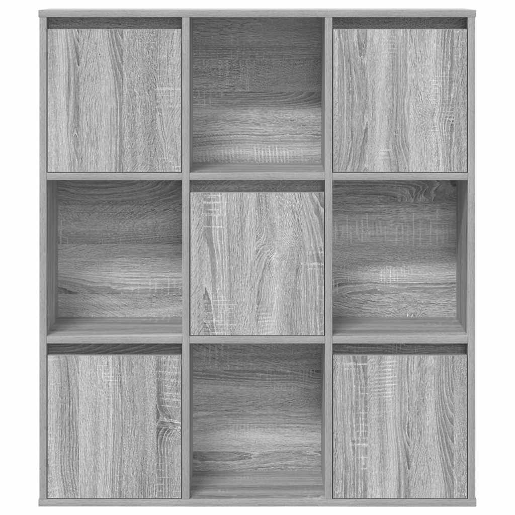 Regal za knjige boja hrasta 89x24x101,5 cm konstruirano drvo