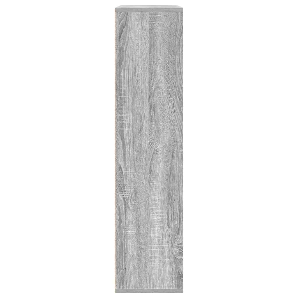 Regal za knjige boja hrasta 89x24x101,5 cm konstruirano drvo