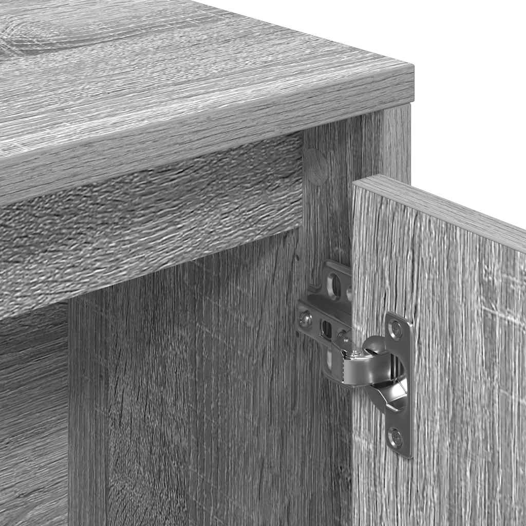 Regal za knjige boja hrasta 89x24x101,5 cm konstruirano drvo