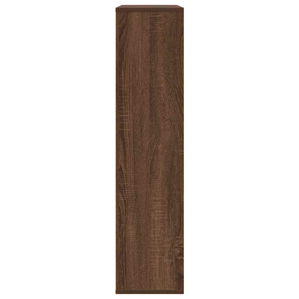 Regal za knjige boja hrasta 89x24x101,5 cm konstruirano drvo