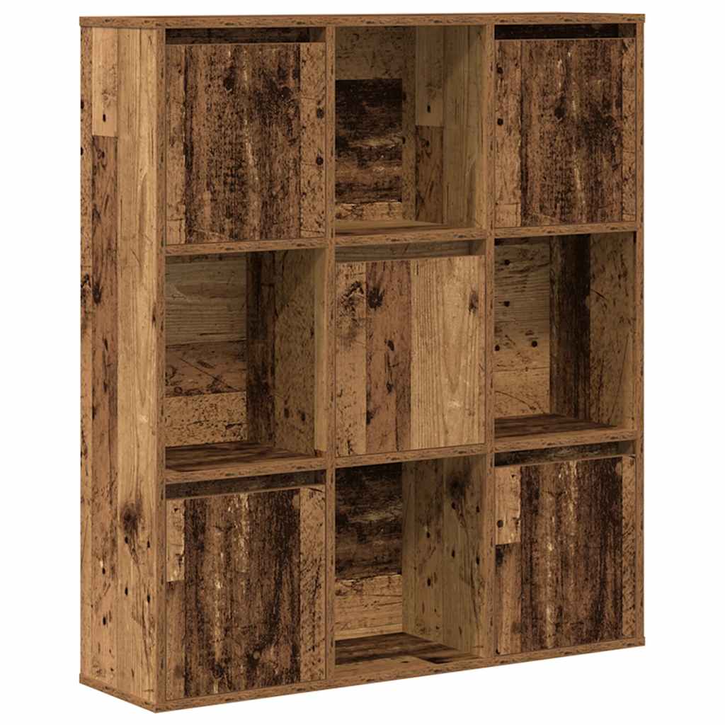 Regal za knjige boja starog drva 89x24x101,5 cm drveni