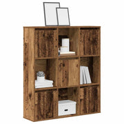 Regal za knjige boja starog drva 89x24x101,5 cm drveni