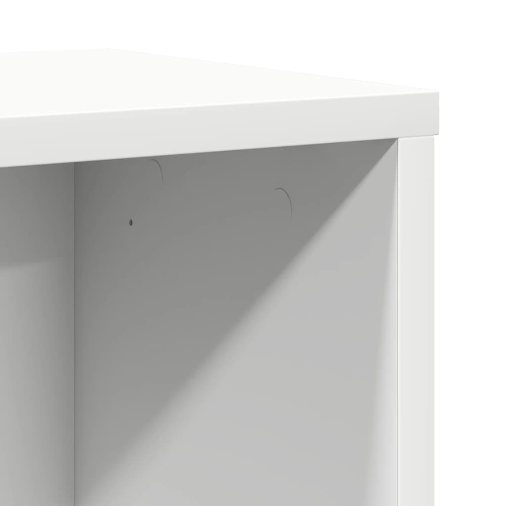 Polica za knjige bijela 60x24x85 cm izrađeno drvo