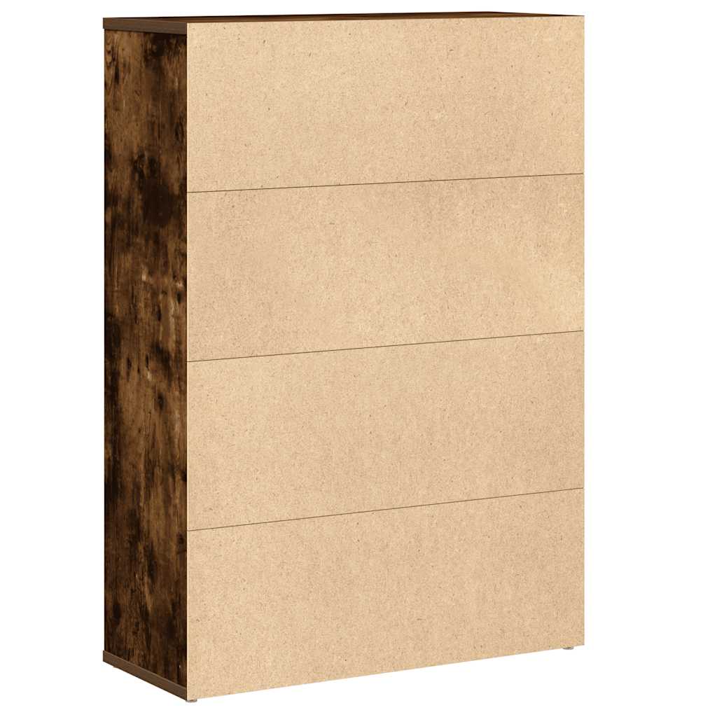 Regal za knjige boja hrasta 60x24x85 cm od konstruiranog drva