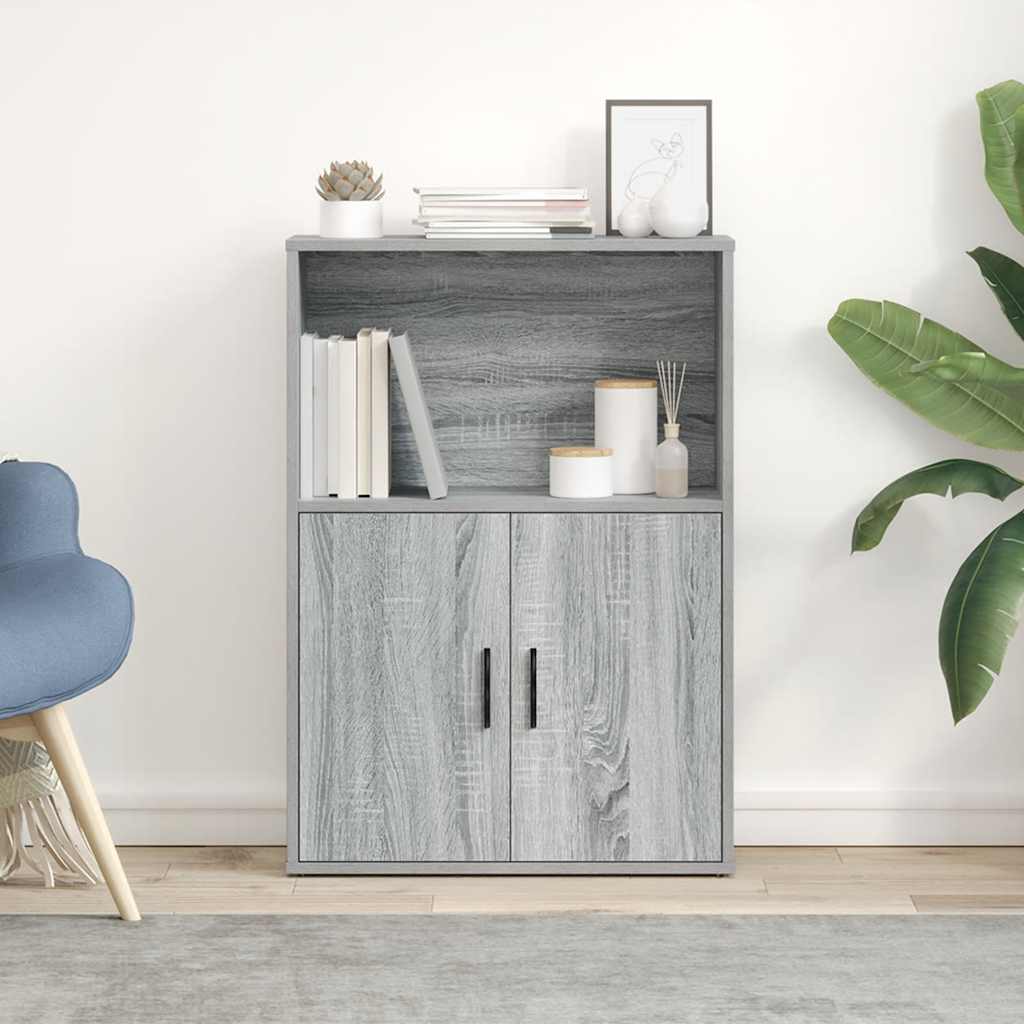 Regal za knjige boja hrasta 60x24x85 cm konstruirano drvo