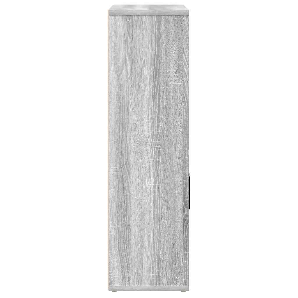 Regal za knjige boja hrasta 60x24x85 cm konstruirano drvo