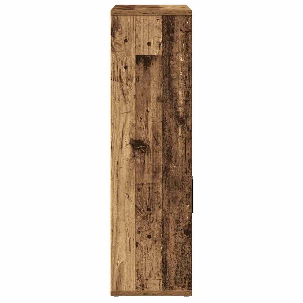 Regal za knjige boja starog drva 60x24x85 cm konstruirano drvo