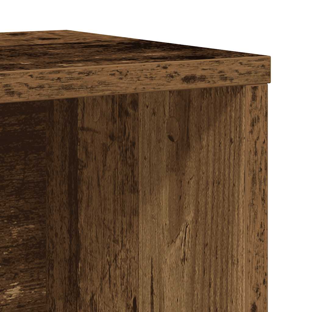 Regal za knjige boja starog drva 60x24x85 cm konstruirano drvo