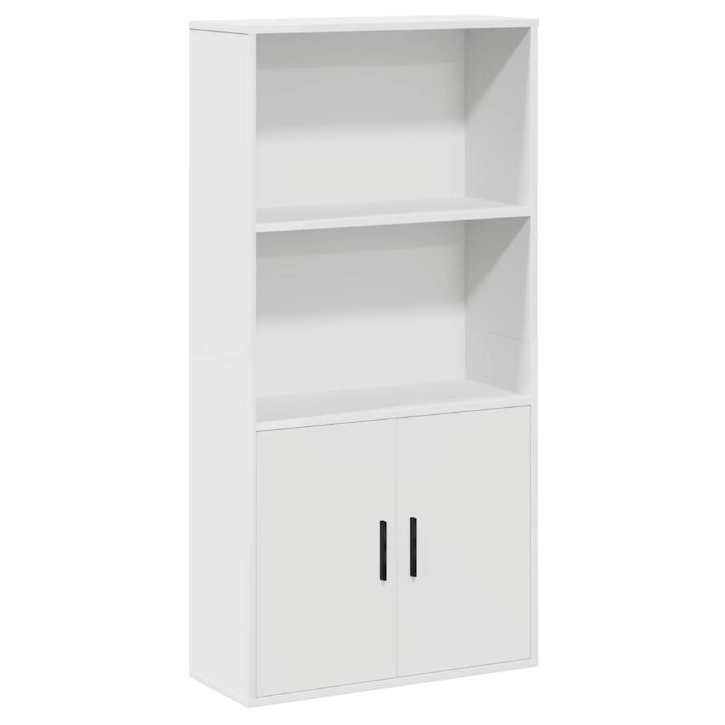 Regal za knjige bijeli 60x24x120 cm od konstruiranog drva
