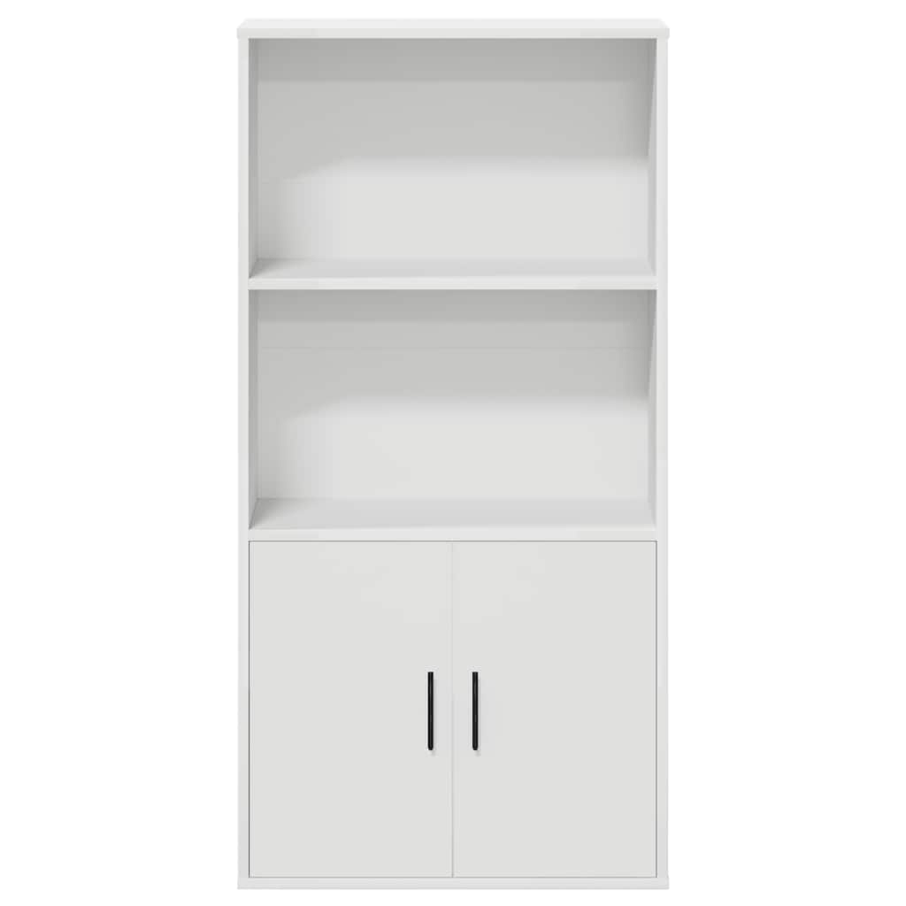 Regal za knjige bijeli 60x24x120 cm od konstruiranog drva