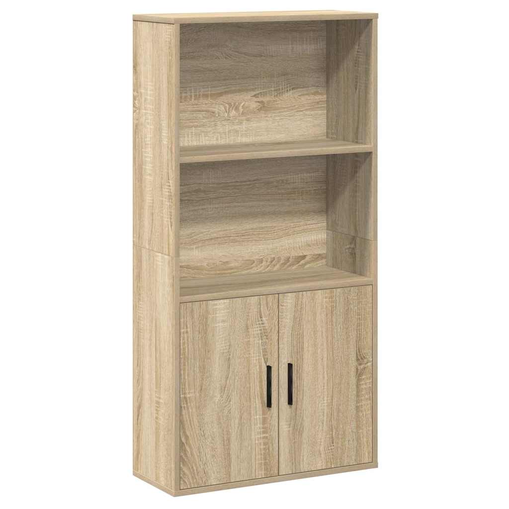 Regal za knjige boja hrasta 60x24x120 cm od konstruiranog drva