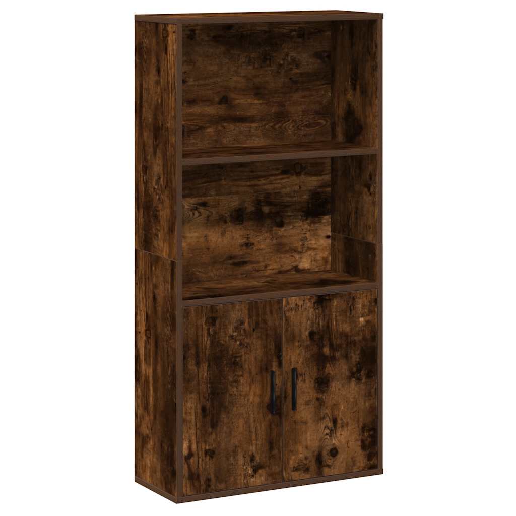 Regal za knjige boja hrasta 60x24x120 cm od konstruiranog drva